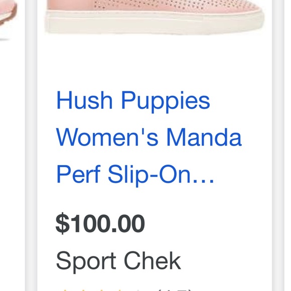 Blush Hush Puppies slip ons size 9 - Picture 10 of 11